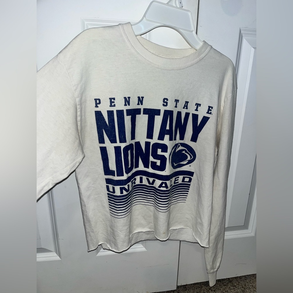 Penn State cropped long sleeve size S